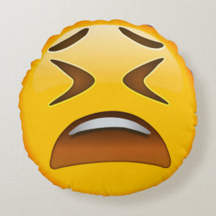 Drink Emoji Rond Kussen