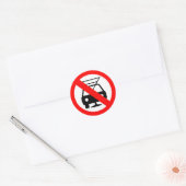 Drink en besturing niet ronde sticker (Envelop)