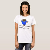 Drink, en de wereld drink met jou t-shirt (Voorkant volledig)