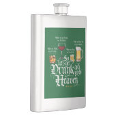 Drink en naar de hemel gaan (Iers Drink toast) Flacon (Rechts)