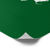 Drink en naar de hemel gaan (Iers Drink toast) Poster (Hoek)