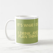 Drink- en planprolunter koffiemok (Links)