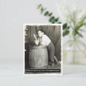 Drink en roken waren slechts het begin briefkaart (Staand voorkant)