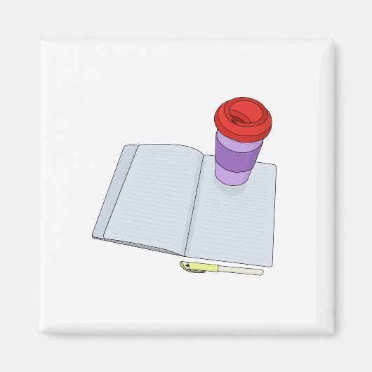 Drink en schrijven magneet (Voorkant)