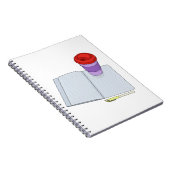 Drink en schrijven notitieboek (Rechterzijde)