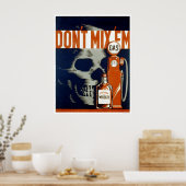 Drink en station 1937 WPA niet Poster (Keuken)