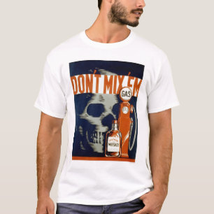 Drink en station 1937 WPA niet T-shirt