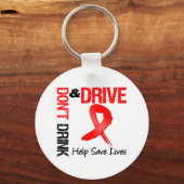 Drink en station niet sleutelhanger (Voorkant)