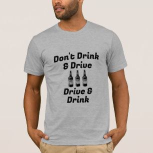 Drink en station T-Shirt niet