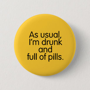 Drink en vol met Button van pillen