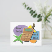 Drink en wijzerplaat niet briefkaart (Staand voorkant)