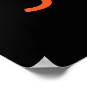 Drink eten en eng zijn poster (Hoek)