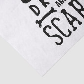 drink eten en enge halloween zijn tissuepapier (Detail)