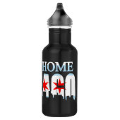 Drink flesje Sweet Home Chicago Water Waterfles (Rechts)