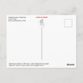 Drink fontein in Wright Park Briefkaart (Achterkant)