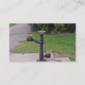 Drink fontein visitekaartje (Achterkant)