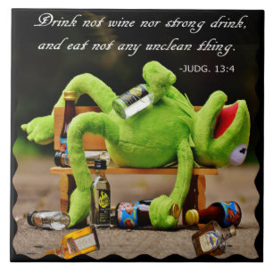 DRINK FROG-TIL TEGELTJE