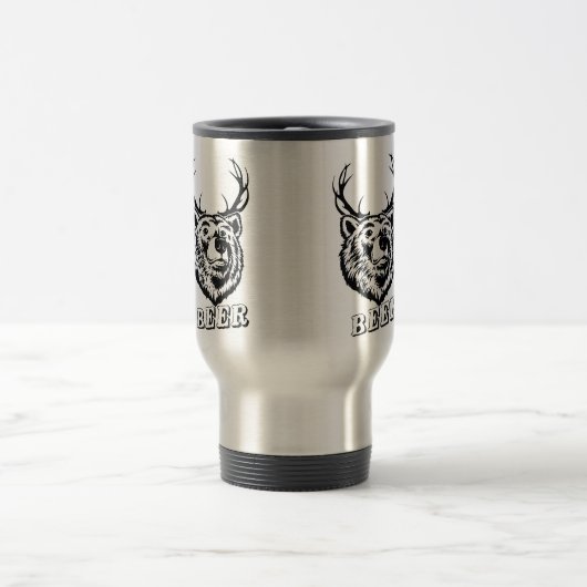 Drink Funny Novelty Beer Reisbeker (Center)