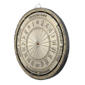 Drink game Quarantine Quagmire Regulation Dartbord (Voorkant Rechts)