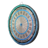 Drink game Quarantine Quagmire Regulation Dartbord (Voorkant Rechts)