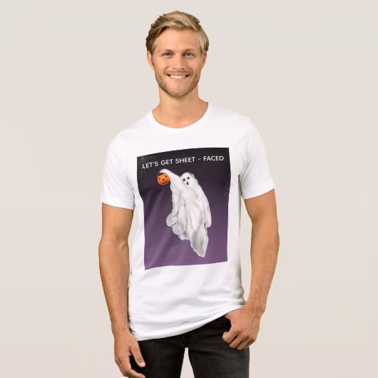Drink Ghost Halloween T-shirt (Voorkant volledig)