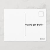 Drink gisteravond... 1909  briefkaart (Achterkant)