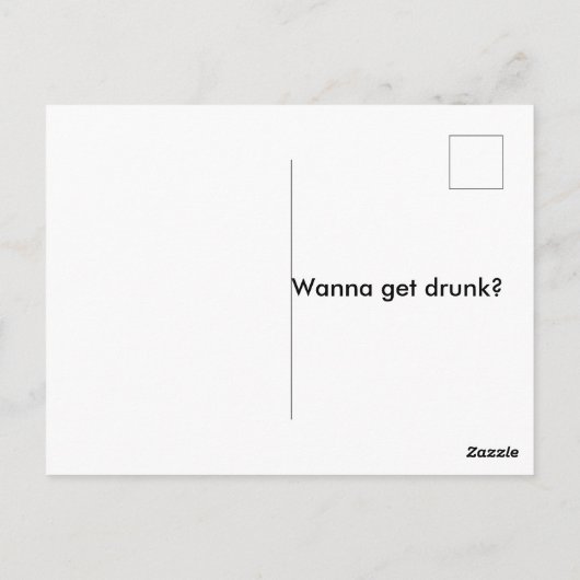 Drink gisteravond... 1909  briefkaart (Achterkant)