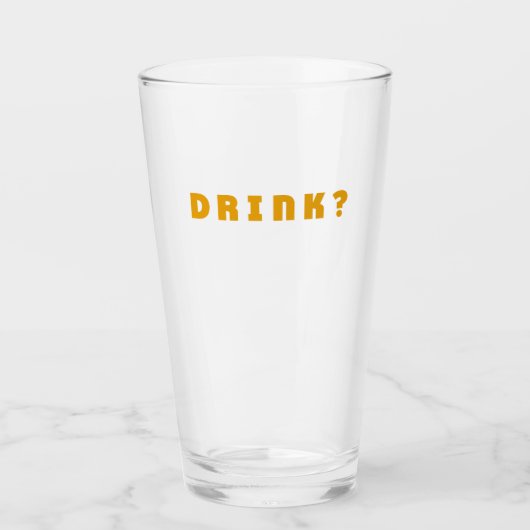 Drink Glas (Voorkant)