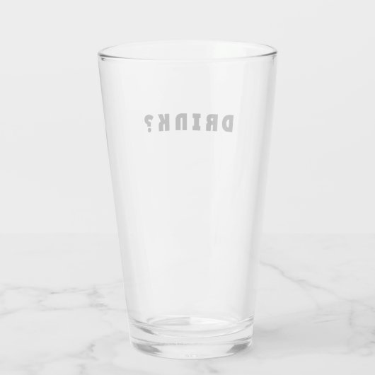 Drink Glas (Achterkant)