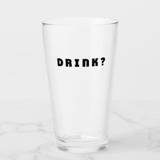 Drink Glas (Voorkant)