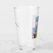 Drink glas met blauwe kroon (Rechts)