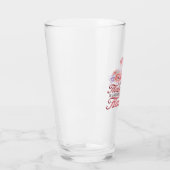 Drink glas met flamboyante flamingos (Links)