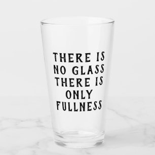 Drink glas/trommel - glas van volledigheid
