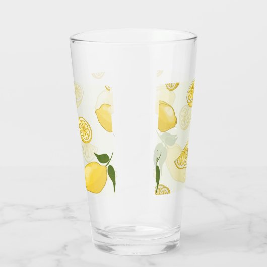 Drink glascitroenprint glas (Rechts)