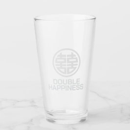 Drink Glass/Double Happiness/Glass Cup Glas