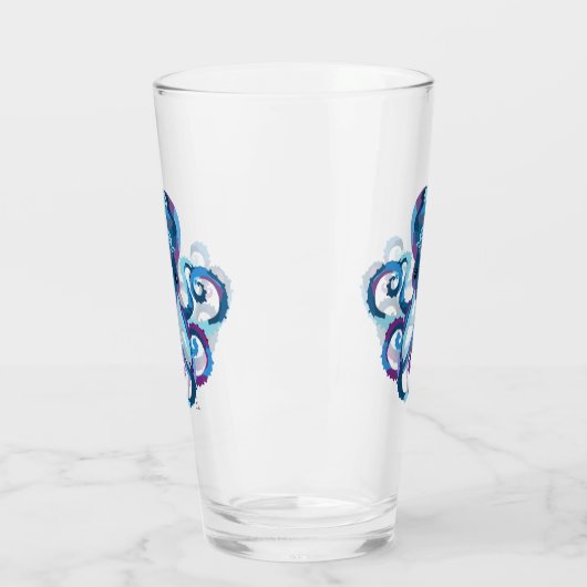 Drink glastrommel octopus glas (Links)