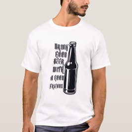 Drink goed bier t-shirt