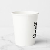 Drink goed met andere glas papieren bekers (Rechts)