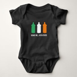 Drink goed met andere Ierse baby Romper
