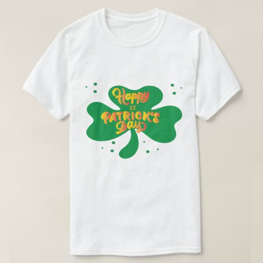 Drink goed met anderen ST. Patrick's dag grappig T-shirt (Design voorkant)