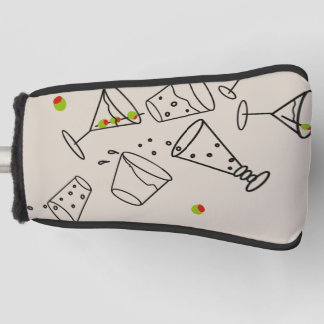 Drink Golf Putter Hoesje Golfheadcover