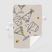 Drink Golf Towel Golfhanddoek (Insitu)