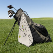 Drink Golf Towel Golfhanddoek (Groen)