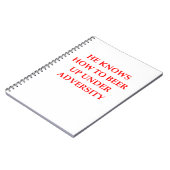 Drink grap notitieboek (Linkerzijde)