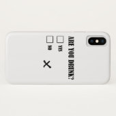 drink grappige tekstberichten illustreren Case-Mate iPhone case (Achterkant (horizontaal))