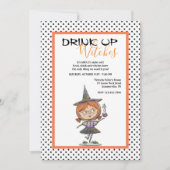 Drink Halloween uitnodiging op heksen (Voorkant)