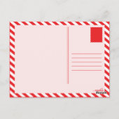 drink + hamburgers = liefde briefkaart (Achterkant)