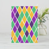 Drink Harlequin Feestdagenkaart (Staand voorkant)