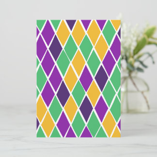 Drink Harlequin Feestdagenkaart