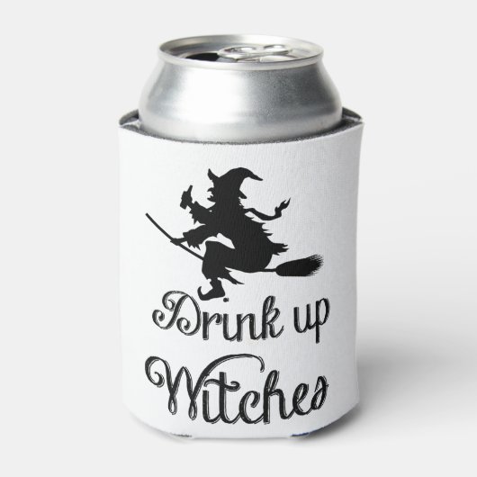 Drink heksen op blikjeskoeler (Blikje Voorkant)